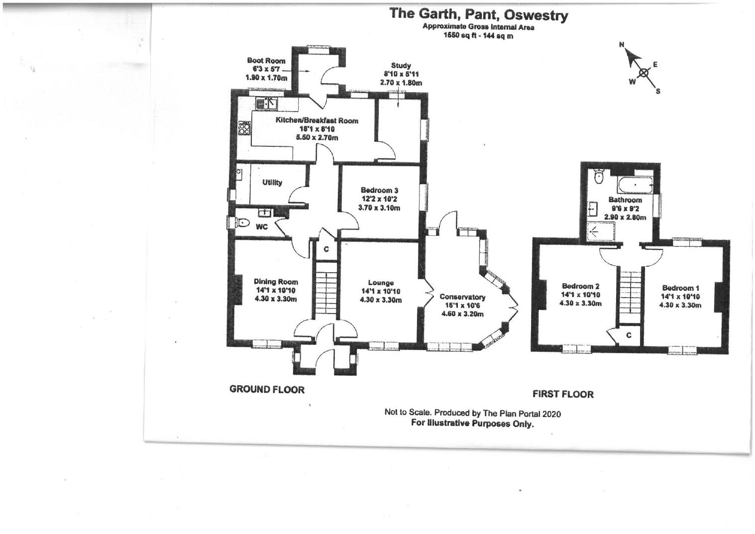 Property details for Pant, Oswestry Offers In The Region Of £350,000